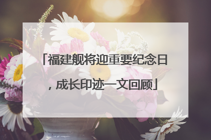 福建舰将迎重要纪念日，成长印迹一文回顾