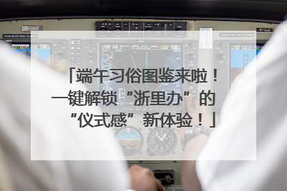 端午习俗图鉴来啦！一键解锁“浙里办”的“仪式感”新体验！