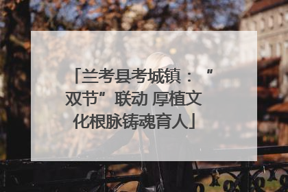 兰考县考城镇：“双节”联动 厚植文化根脉铸魂育人