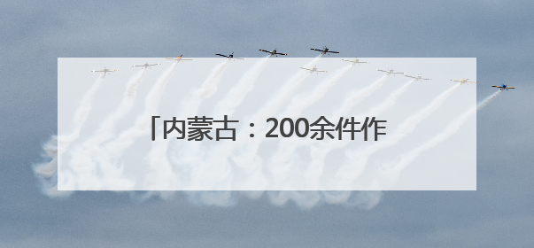 内蒙古：200余件作品展现大学生设计思维