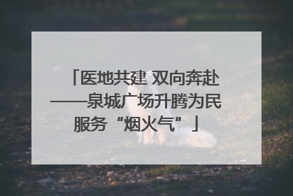 医地共建 双向奔赴——泉城广场升腾为民服务“烟火气”