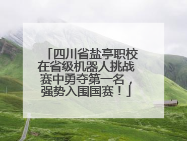 四川省盐亭职校在省级机器人挑战赛中勇夺第一名，强势入围国赛！