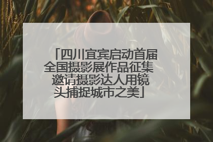 四川宜宾启动首届全国摄影展作品征集 邀请摄影达人用镜头捕捉城市之美