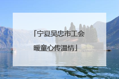 宁夏吴忠市工会暖童心传温情