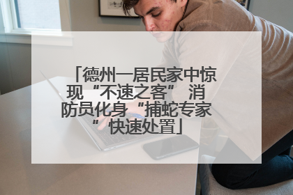 德州一居民家中惊现“不速之客” 消防员化身“捕蛇专家”快速处置