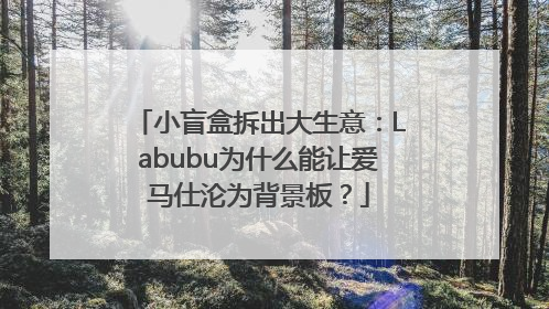 小盲盒拆出大生意：Labubu为什么能让爱马仕沦为背景板？