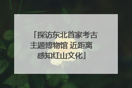 探访东北首家考古主题博物馆 近距离感知红山文化