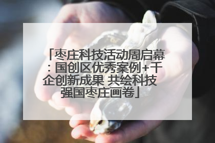 枣庄科技活动周启幕：国创区优秀案例+千企创新成果 共绘科技强国枣庄画卷