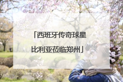 西班牙传奇球星 比利亚莅临郑州
