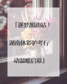 逐梦加油站！湖南体彩护考行动温暖启幕