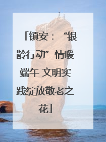 镇安：“银龄行动”情暖端午 文明实践绽放敬老之花