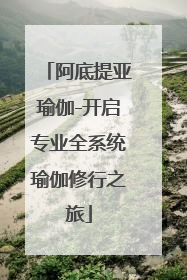 阿底提亚瑜伽-开启专业全系统瑜伽修行之旅
