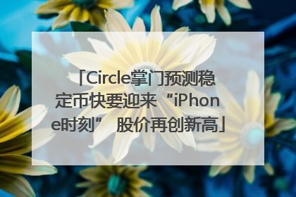 Circle掌门预测稳定币快要迎来“iPhone时刻” 股价再创新高